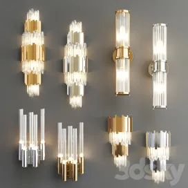 Four nice wall lights